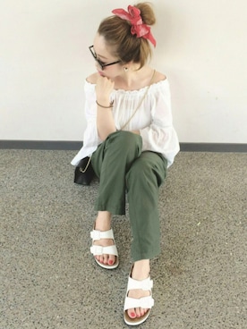 「7月WEAR夏のサンダル祭り」｜o...さん（レディース・158cm）の夏コーディネート