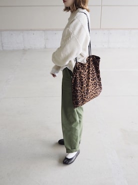 「FIKA（フィカ）のアイテム（トップス）」を使った、o...さん（レディース・157cm）の春コーディネート