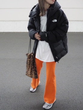 「THE NORTH FACE（ザノースフェイス）のザ・ノースフェイス / ビレイヤーパーカ（ダウンジャケット/コート）」を使った、o...さん（レディース・157cm）の冬コーディネート