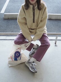 6（ロク）の「＜6(ROKU)＞BOA HALF ZIP PULLOVER/プルオーバー