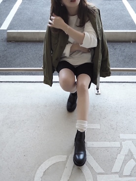 「DHOLIC STYLE（ディーホリックスタイル）のアイテム」を使った、o...さん（レディース・157cm）の春コーディネート