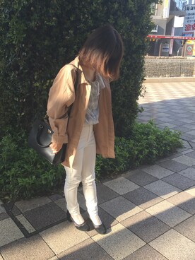 冨田   彩華さん（レディース・154cm）の春コーディネート