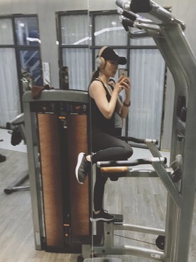 「ATMOSPHERE（アトモスフィア）のアイテム」を使った、Rosie Rosie Wuさん（レディース・154cm）の秋コーディネート