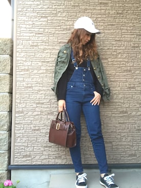「Dosch（ドスチ）のアイテム（ジャケット/アウター）」を使った、naoさん（レディース・159cm）の春コーディネート