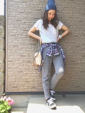 naoさん(レディース・159cm)の春コーディネート
