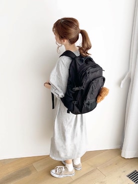 高芦あかりさん（レディース・152cm）の春コーディネート