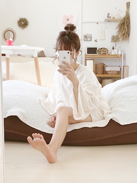 高芦あかりさん(レディース・152cm)の春コーディネート