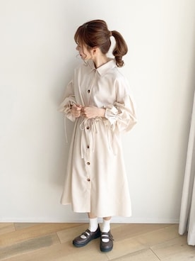 「moitytto」｜「アイテム（その他）」を使った、高芦あかりさん（レディース・152cm）の春コーディネート