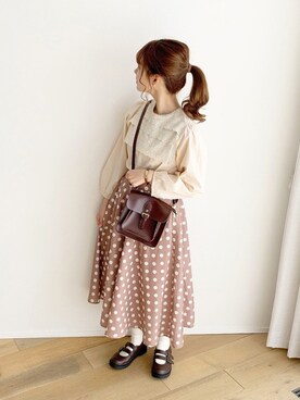 高芦あかりさん（レディース・152cm）の夏コーディネート