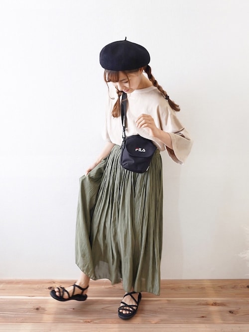 たかあしあかり Filaのショルダーバッグを使ったコーディネート Wear