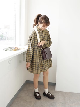 高芦あかりさん（レディース・152cm）の秋コーディネート