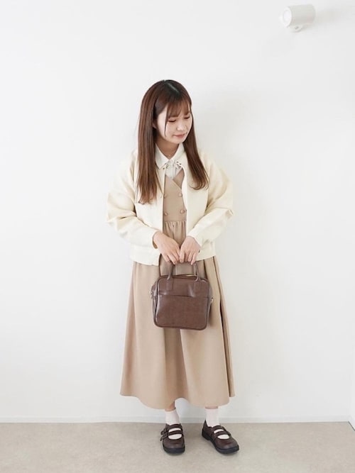 たかあしあかりさんのボストンバッグを使ったコーディネート Zozotown