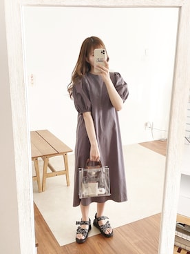 高芦あかりさん（レディース・152cm）の春コーディネート