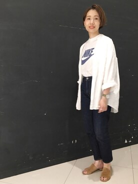 にしむらりささん（レディース・157cm）の夏コーディネート