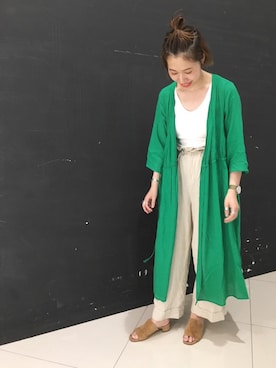 にしむらりささん(レディース・157cm)の夏コーディネート