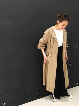 にしむらりささん（レディース・157cm）の秋コーディネート