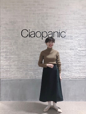 にしむらりささん（レディース・157cm）の冬コーディネート