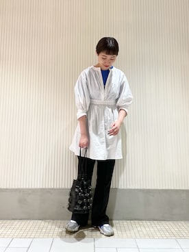 にしむらりささん（レディース・158cm）の春コーディネート