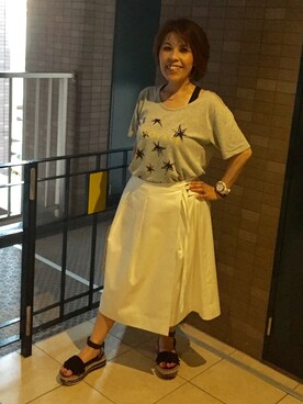 「Sixty Seven  （シックスティセブン）のアイテム」を使った、Megumi Hiroeさん（レディース・148cm）の秋コーディネート