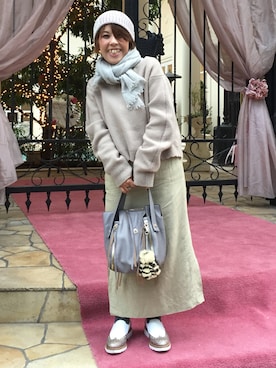 「ORIGAMI（オリガミ）のアイテム」を使った、Megumi Hiroeさん（レディース・148cm）の秋コーディネート