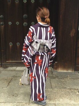 「ORIGAMI（オリガミ）のアイテム」を使った、Megumi Hiroeさん（レディース・148cm）の秋コーディネート