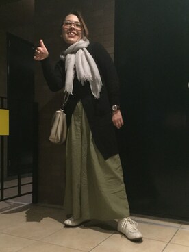 「mobus（モーブス）のアイテム」を使った、Megumi Hiroeさん（レディース・148cm）の秋コーディネート