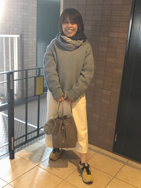 Megumi Hiroeさん（レディース・148cm）の春コーディネート