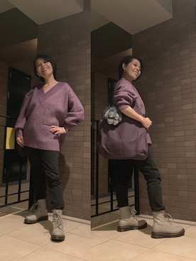 Megumi Hiroeさん（レディース・148cm）の秋コーディネート