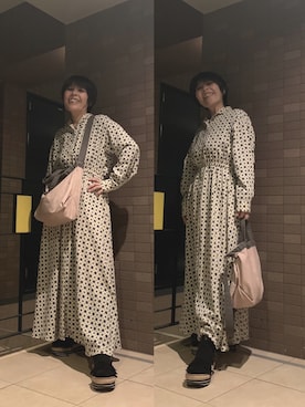 「Sixty Seven  （シックスティセブン）のアイテム」を使った、Megumi Hiroeさん（レディース・148cm）の春コーディネート