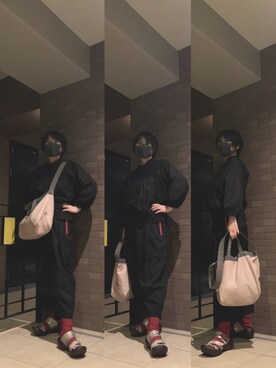 「PERSON'S（パーソンズ）のアイテム（パンツ）」を使った、Megumi Hiroeさん（レディース・148cm）の春コーディネート