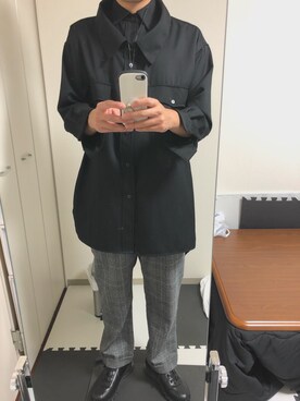 「FLAGSTUFF（フラグスタフ）のアイテム（シューズ）」を使った、yamaimoさん（メンズ・183cm）の秋コーディネート