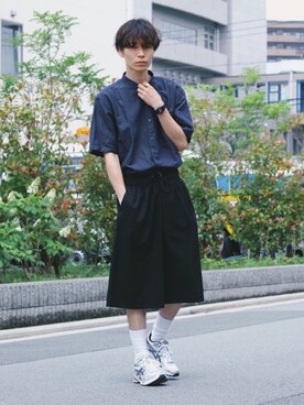 Tsuguya/KwonSayaさん（メンズ・174cm）の春コーディネート