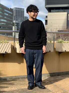 クワハラさん（メンズ・163cm）の冬コーディネート