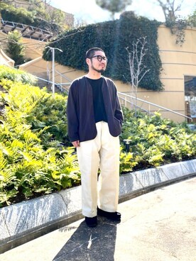 クワハラさん（メンズ・163cm）の春コーディネート