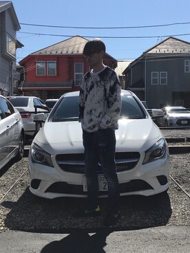 「FIG&VIPER（フィグアンドバイパー）のアイテム（トップス）」を使った、マルモさん（メンズ・182cm）の冬コーディネート