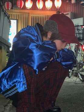 高橋明日香さん（レディース・148cm）の冬コーディネート