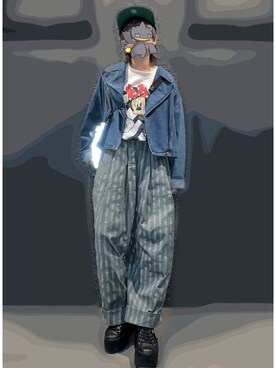 高橋明日香さん（レディース・148cm）の秋コーディネート