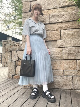 高橋明日香さんのコーディネート