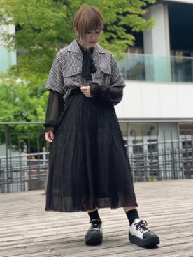 高橋明日香さんのコーディネート