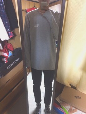 鼻ちんさん(メンズ・182cm)の冬コーディネート