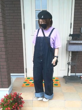 「antiqua」｜「アイテム（ハンチング/ベレー帽）」を使った、ゆきだるま☆さん（レディース・148cm）の夏コーディネート