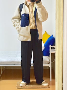 「アイテム（ブルゾン）」を使った、shumpeiさん（メンズ・172cm・10代）の秋コーディネート
