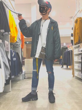 「beats（ビーツ）のアイテム（財布/小物）」を使った、りりんりり［U50］さん（メンズ・163cm）の秋コーディネート