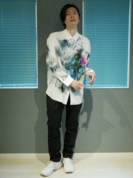 甲斐マイクさん（メンズ・183cm）の秋コーディネート