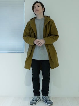 甲斐マイクさん（メンズ・183cm）の秋コーディネート