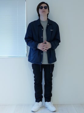 甲斐マイクさん（メンズ・183cm）の秋コーディネート