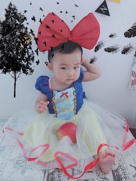 「生後11ヶ月」｜「アイテム（その他）」を使った、ふーちゃんさん（キッズ・70cm）の秋コーディネート