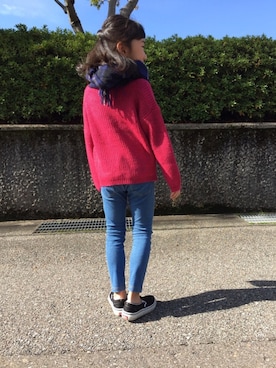 chiemiさん（キッズ・123cm）の秋コーディネート