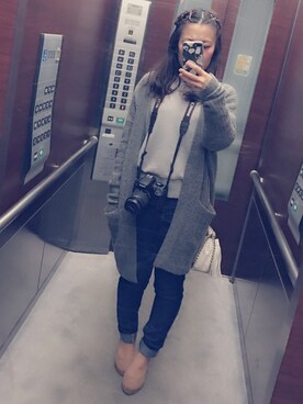 「カメラ女子」｜「アイテム（その他）」を使った、nagi0507さん（レディース・150cm）の春コーディネート