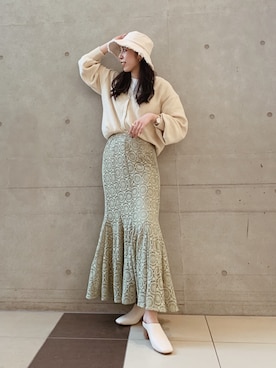 ryoさん（レディース・160cm）の春コーディネート